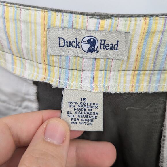 Excellent Condition Sage Green Duck Head Women's Size 16 Dress Pants Trousers - Picture 4 of 5